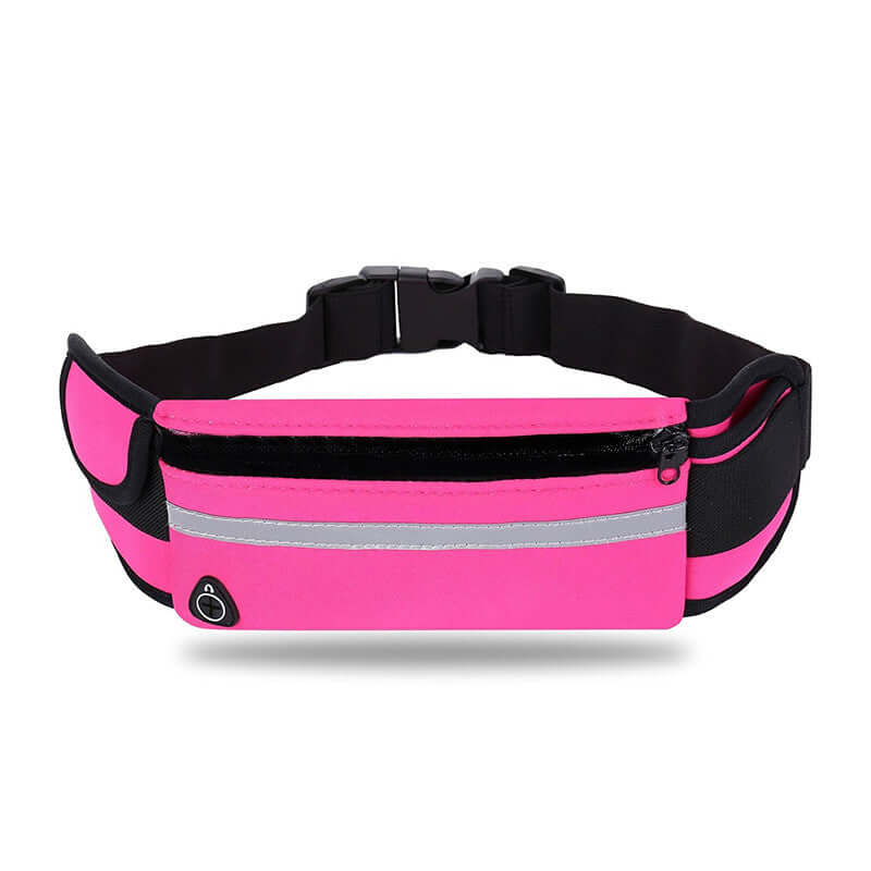 Velocity Water-Resistant Sports Running Belt and Fanny Pack for Black Lavender