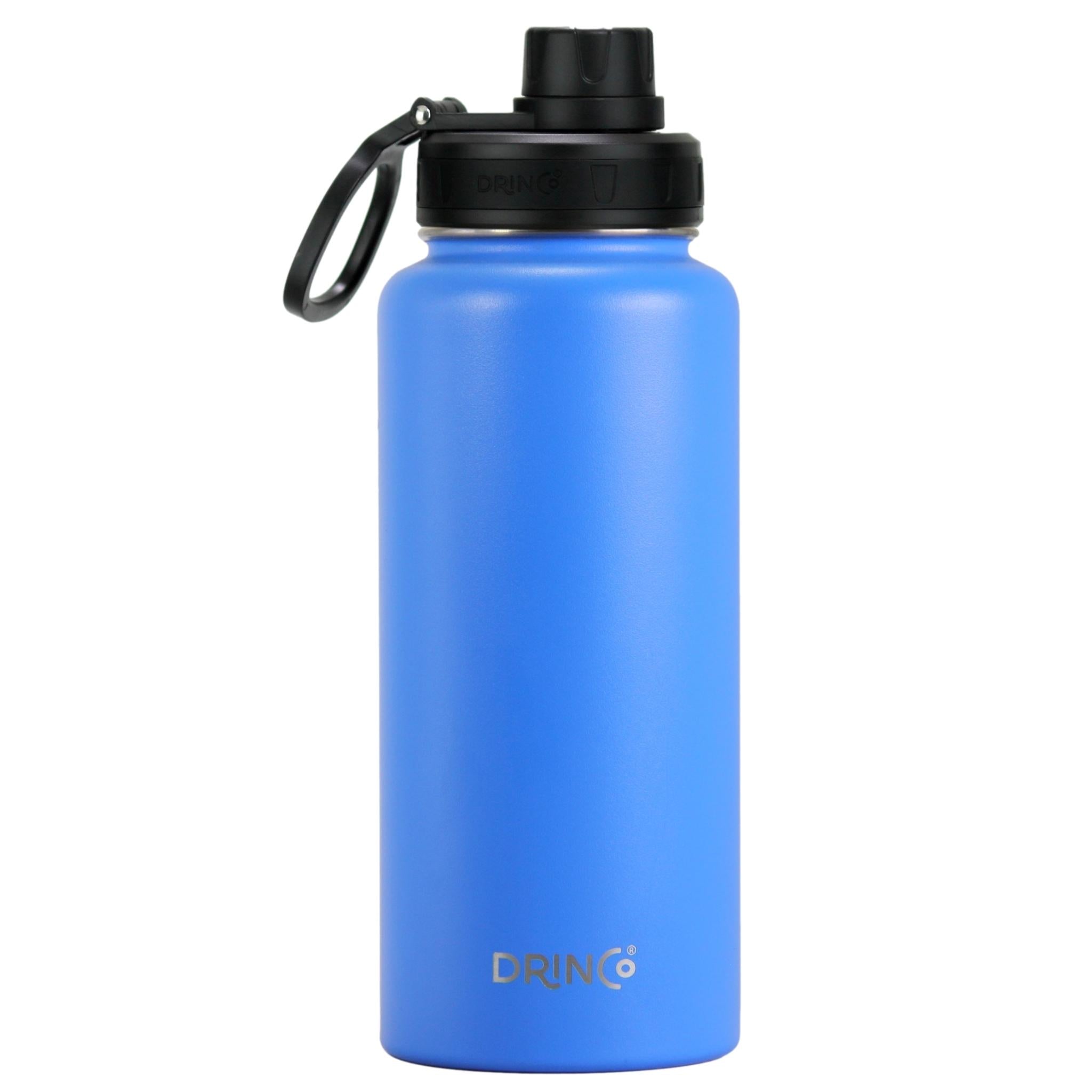 DRINCO® 32oz Stainless Steel Water Bottle - Royal Blue Orchid Lavender