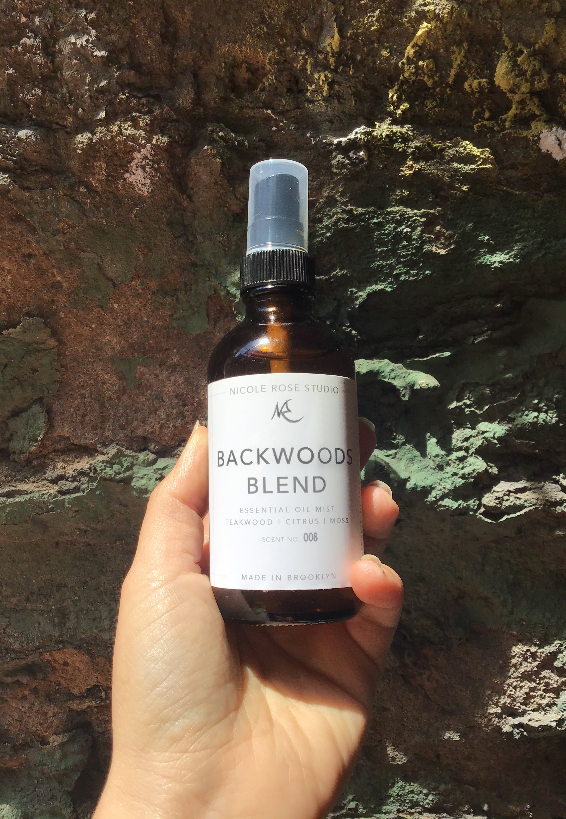 Backwoods Blend Organic Essential Oil Disinfectant Spray Indigo Poseidon