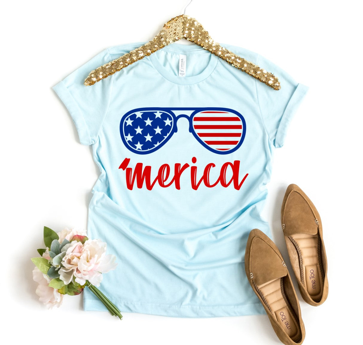 America Glasses Shirt Agate