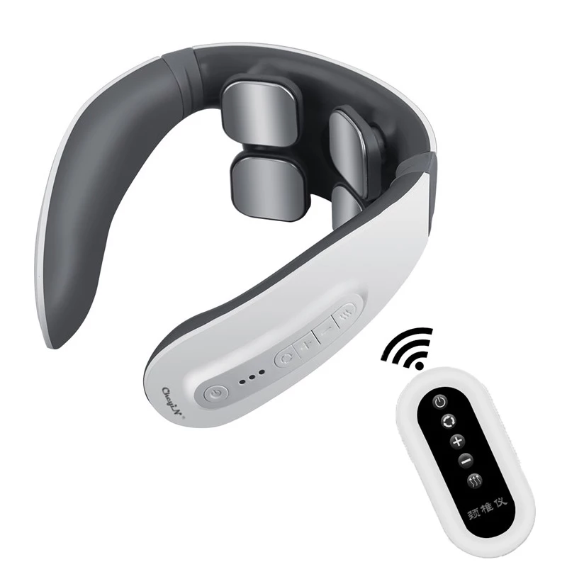 Heating Pain Relief Health Care Tool Intelligent Cervical Massager Teal Simba