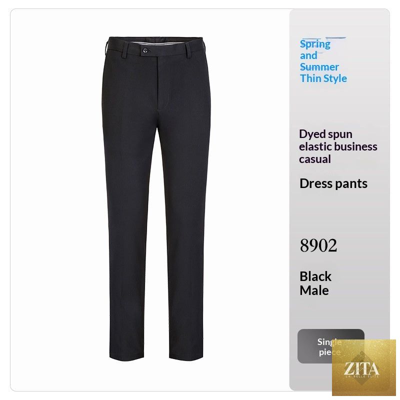 High-waisted Tailored Draping Formal Trousers That Flatter