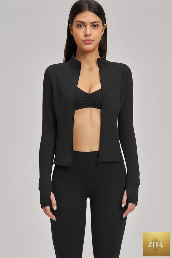 The Swoon Jacket Sports Bra Leggings 3-Piece Set