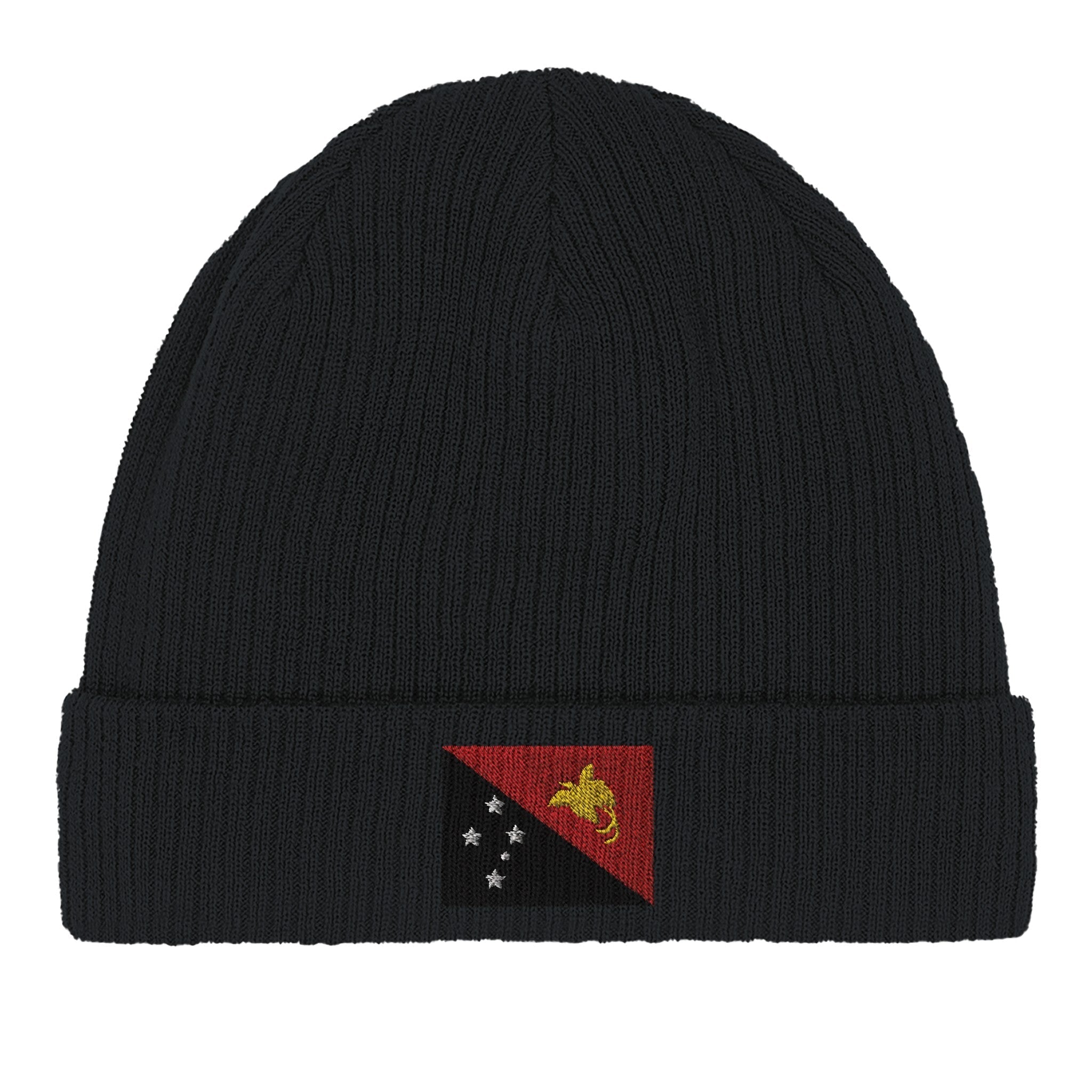 Bonnet en coton Drapeau de la Papouasie-Nouvelle-Guinée Amethyst Clover