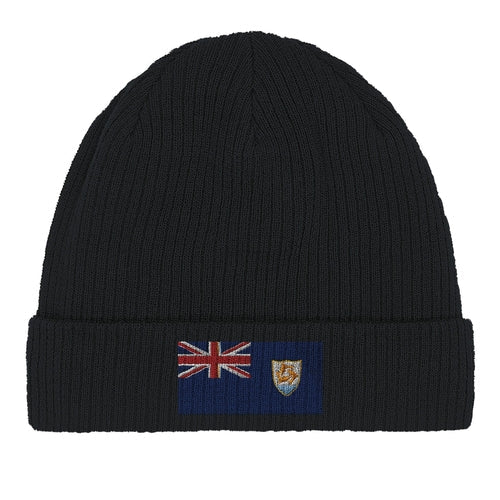 Bonnet en coton Drapeau d'Anguilla Amethyst Clover