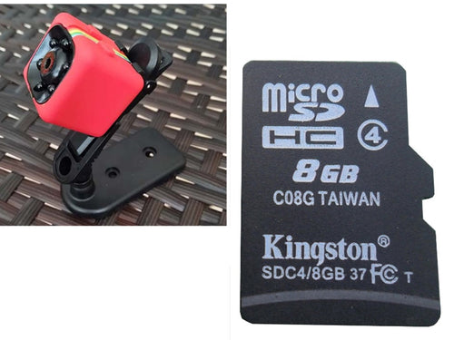 SQ11 Mini Camera HD 1080P Night Vision Camcorder Car DVR Infrared Crimson Medea