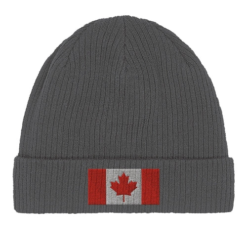 Bonnet en coton Drapeau du Canada Amethyst Clover