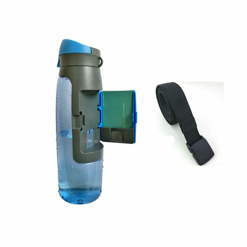 Water Bottle Shape Surprise Secret Diversion Hidden Security Maroon Asteria