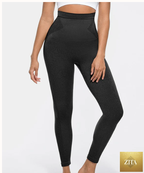 High-waisted Slim-fit Non Slip Shaping Tights