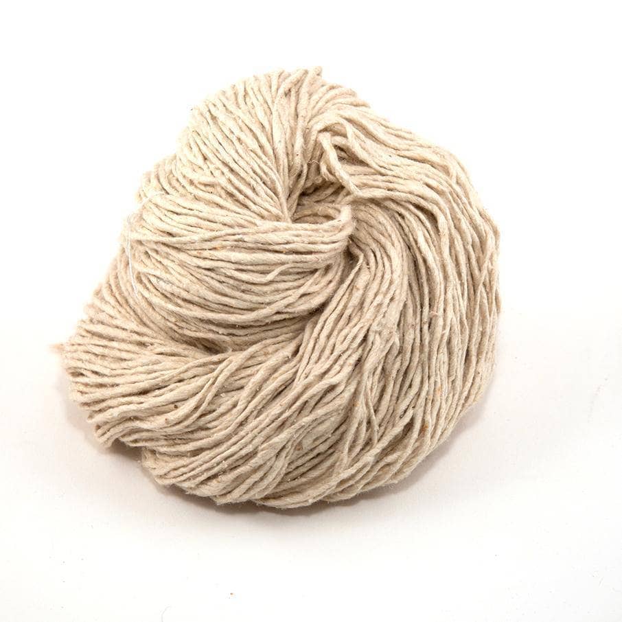 Darn Good Yarn Fashion Skinny Scarf Crochet Kit with eco-friendly yarn, featuring a dandelion poof design for boho-style women's scarves.