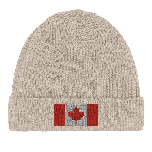 Bonnet en coton Drapeau du Canada Amethyst Clover