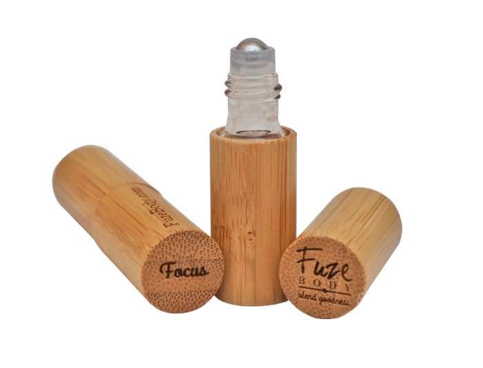 Focus - Wood Roll-On Pure Essential Oils Green Danae