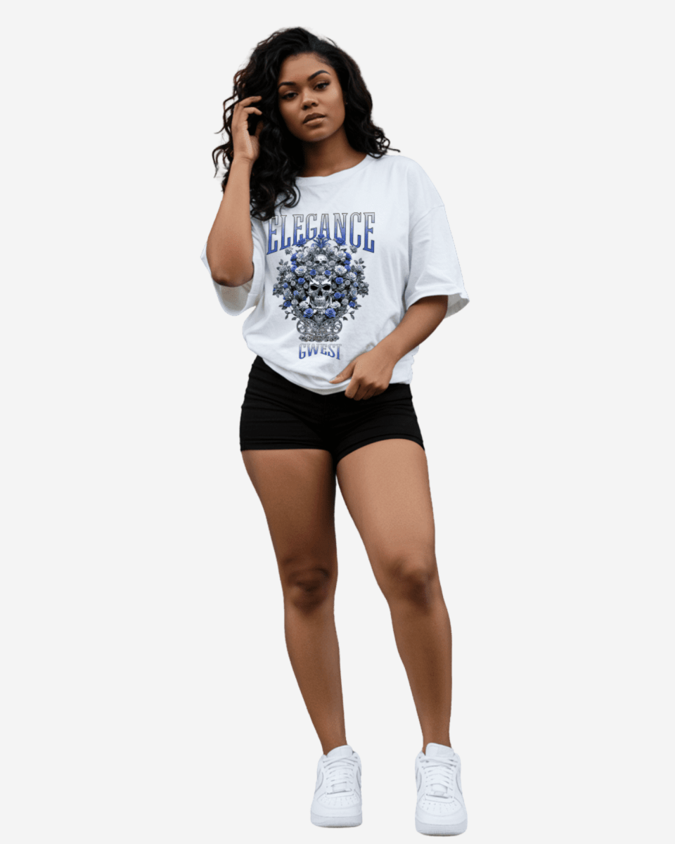 G West Elegance In Decay Oversized Women's T-Shirt