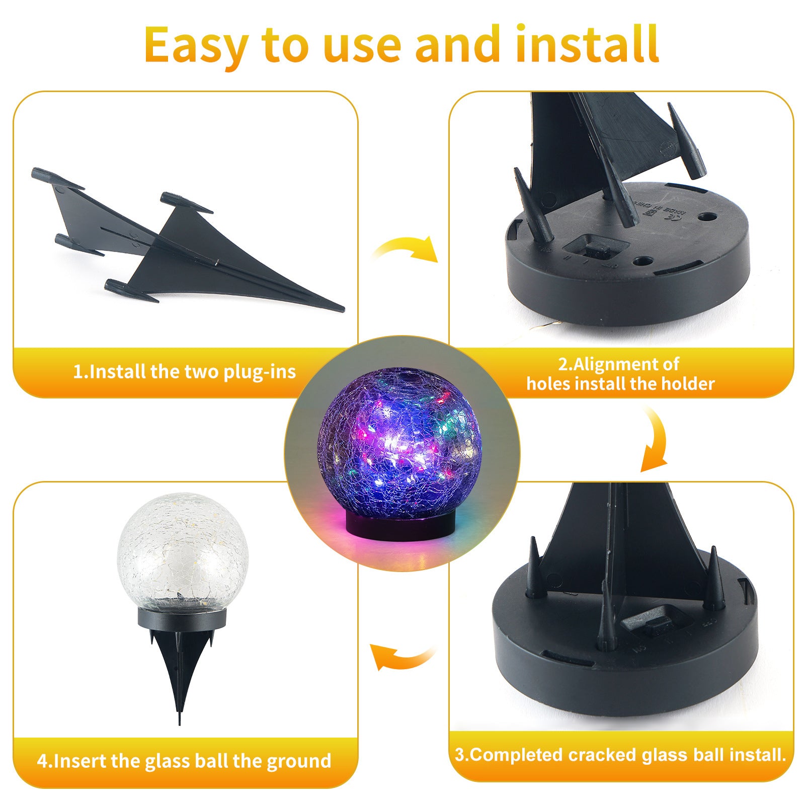 Outdoor Solar Crack Bottle 20 Light Waterproof Decoration Light Pink Iolaus