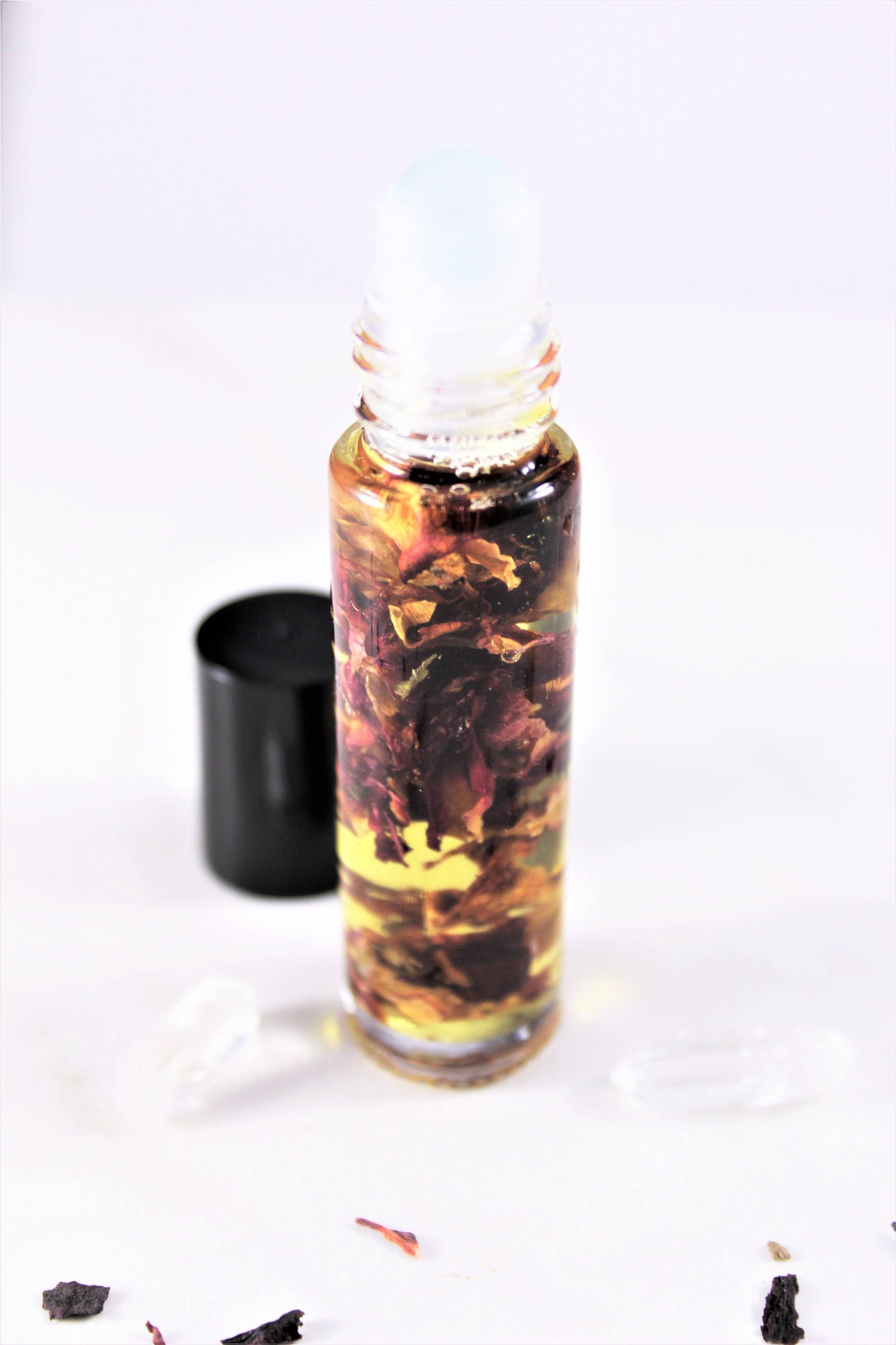 Organic Perfume Oil / Organic Essential Oil Blend / Organic Essential White Smokey