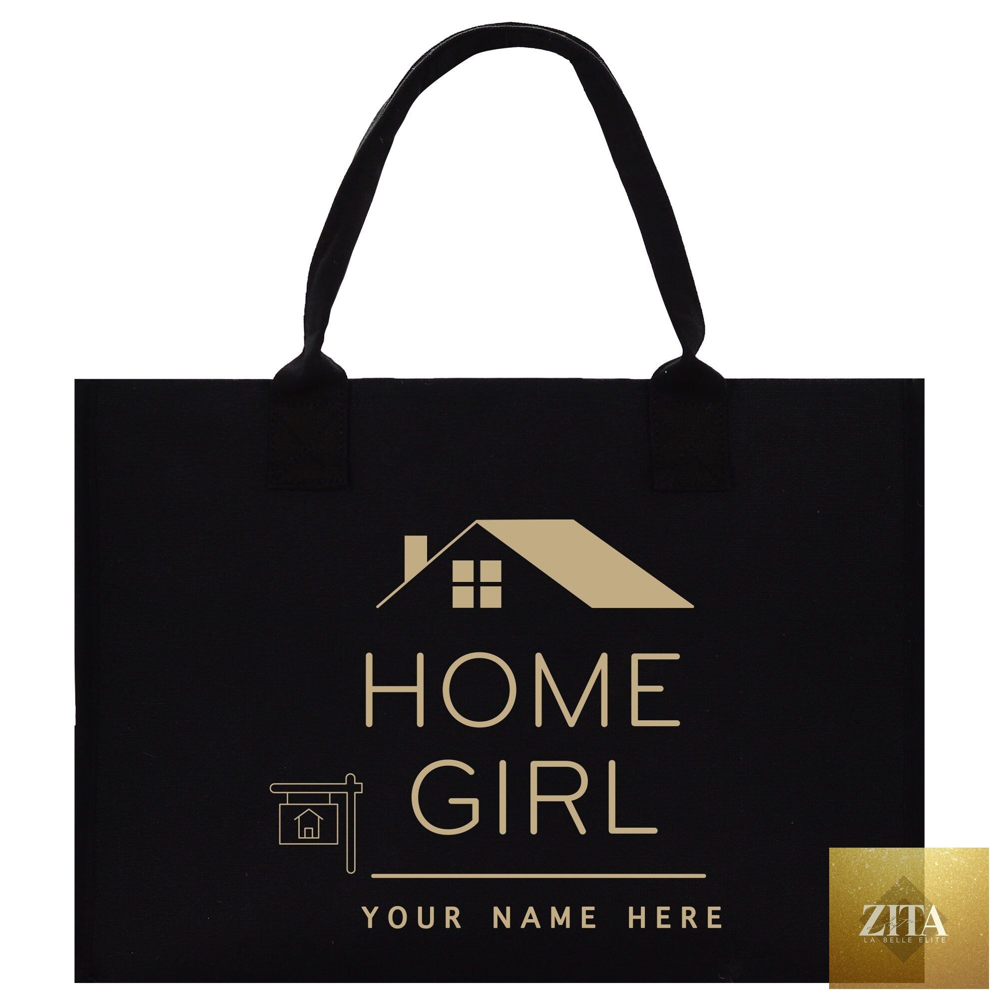 Realtor Tote Bag Personalized Business Tote Bag Custom Real Estate Agent Gift Bulk Business Logo Realtor Swag Real Estate Tote Bag