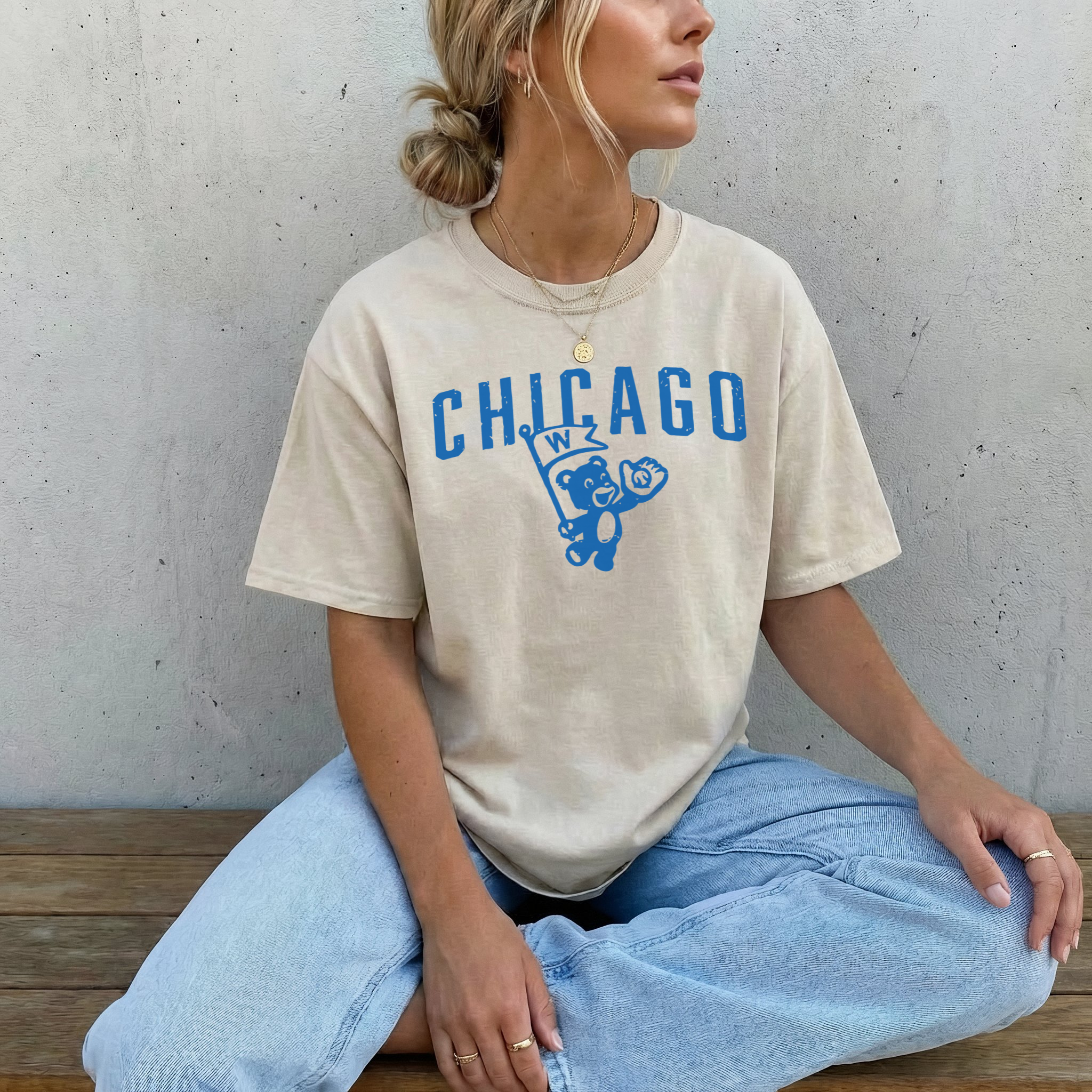 Chicago Vintage Cub Graphic Tee