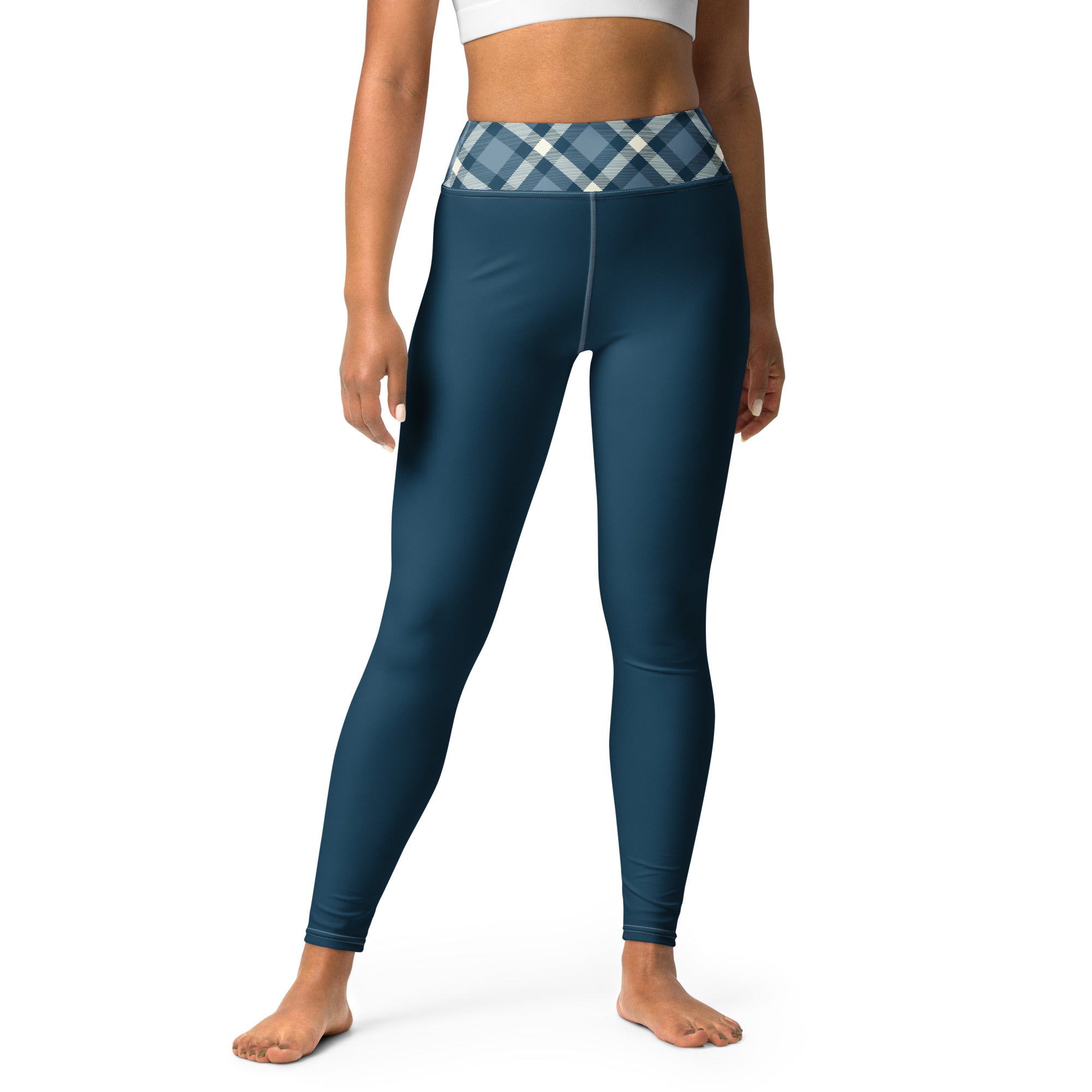 Cheeky Check Yoga Leggings