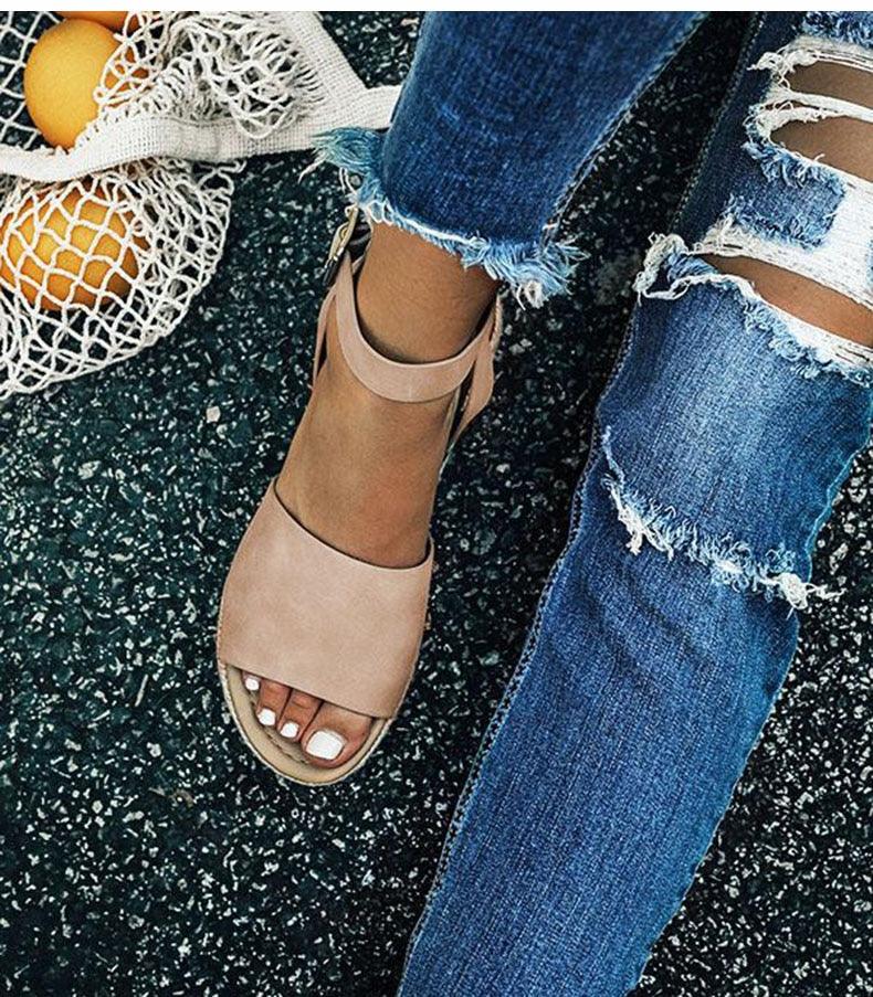 Stevvex women's leopard high heel sandals with platform, thick sole, adjustable straps, belt buckle, perfect for summer footwear.