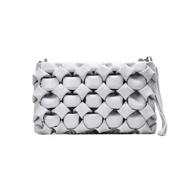 Stevvex luxury leather crossbody bag with metal chain, designed for women and girls, featuring elegant purse, clutch, and shoulder bag styles.