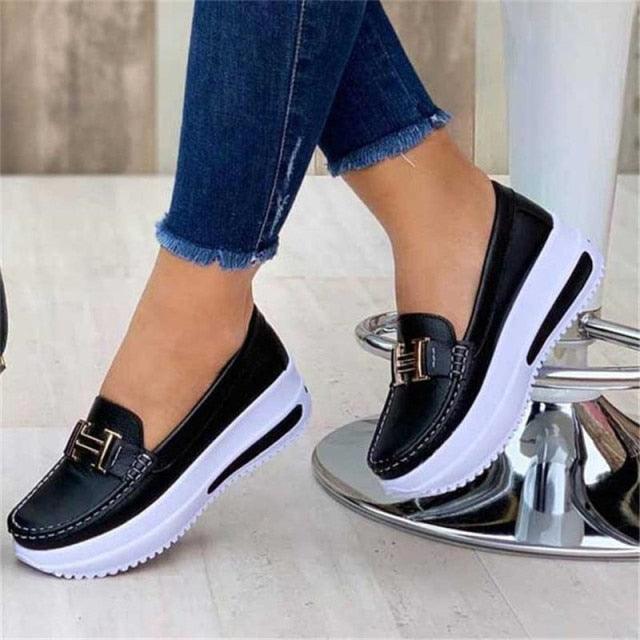Stevvex women's white lace-up sneakers with elastic sides, casual espadrille style, perfect for comfortable spring walking and everyday wear.