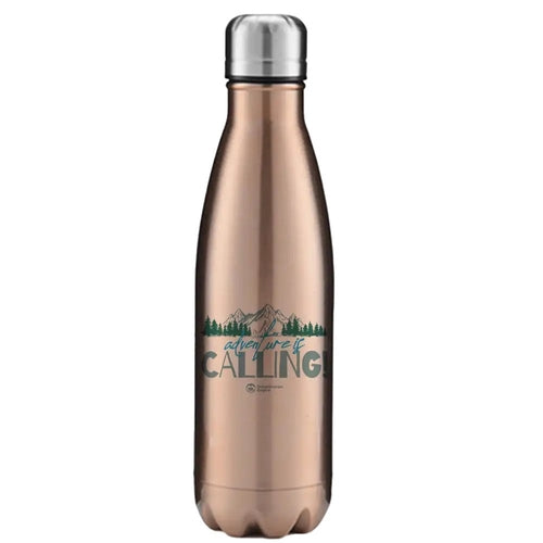 Camping Adventure 17oz Stainless Water Bottle Crimson Eurybia