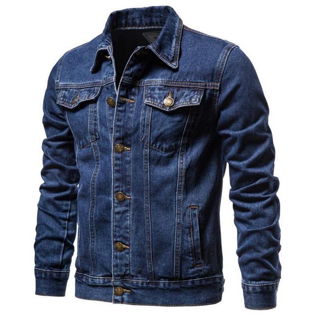 Modern men's light blue luxury slim casual jacket by Stevvex, cotton winter coat with a warm, comfortable, elegant design.
