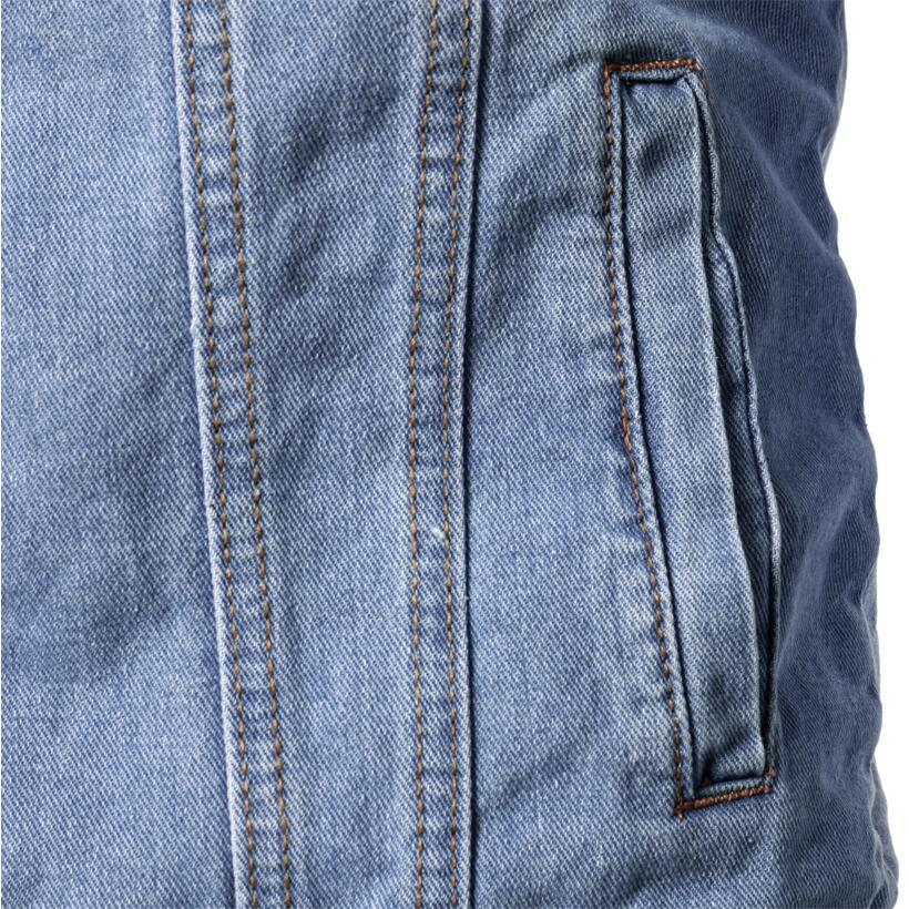 Men's light blue luxury slim casual jacket by Stevvex, cotton winter coat with a warm, comfortable fit and elegant winter style.