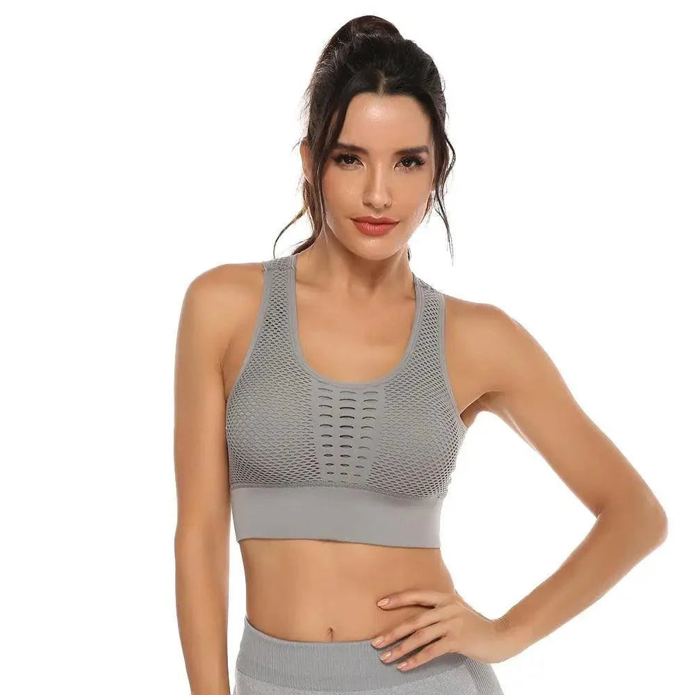 Stevvex women's backless workout T-shirt and sports bra set, quick-dry, solid color yoga vest for running and gym activities