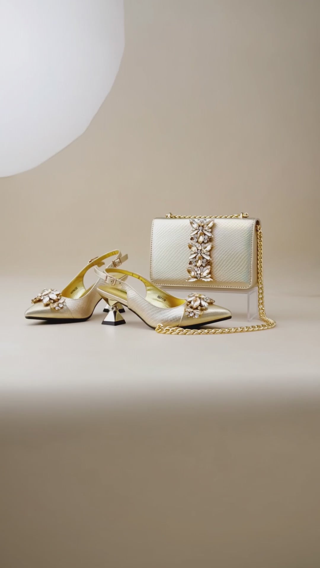 Latest Shoes And Bag Matching Set HGY1-1 - vidéo produit