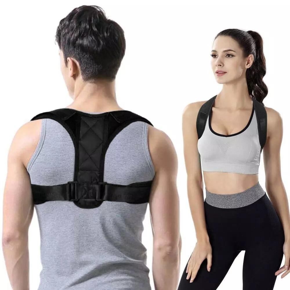 Unisex Adjustable Back Posture Corrector Yellow Pandora