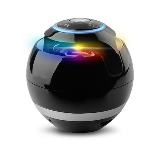 Fashion design Smart Bluetooth speakers 7 color LED light emitting 3D Blue Charlie