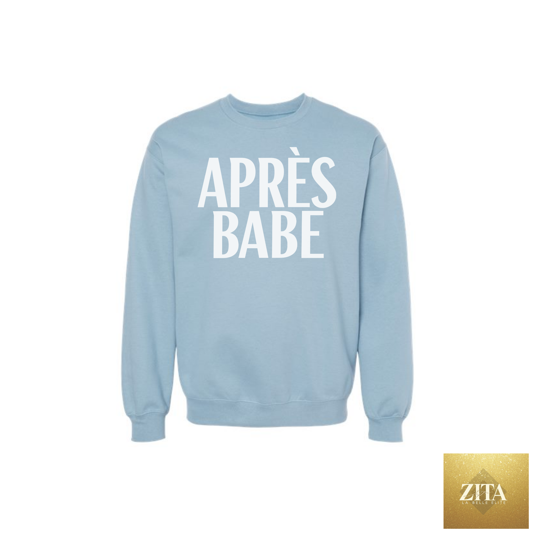 Après Babe Sweatshirt – Ski Bachelorette Party Crewneck