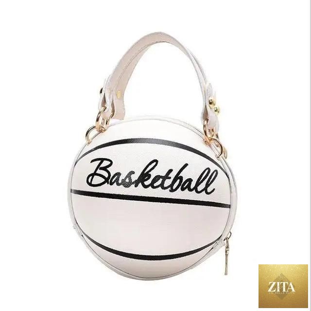 Stunning Ball Purses For Teenagers And Women Stylish Shoulder Bags, Crossbody Chain Hand Bags Personalit Leather Pink Basketball Bag For Females