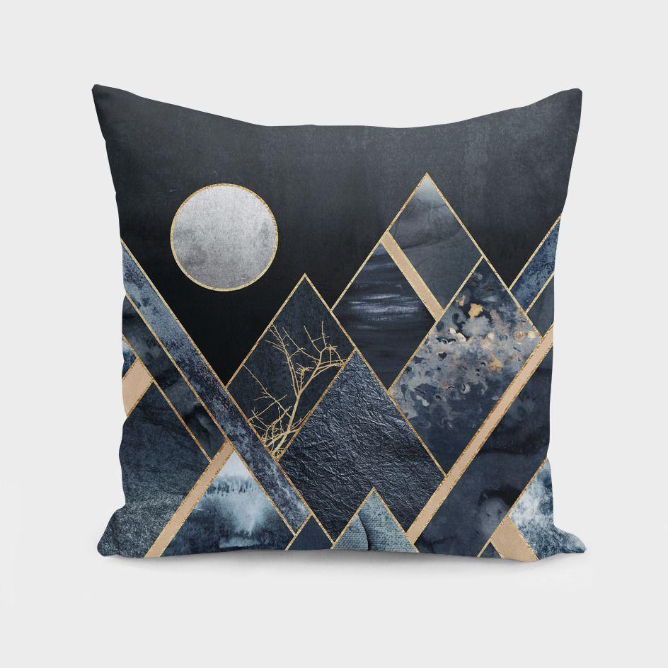 Stormy Mountains  Cushion/Pillow Scorpius