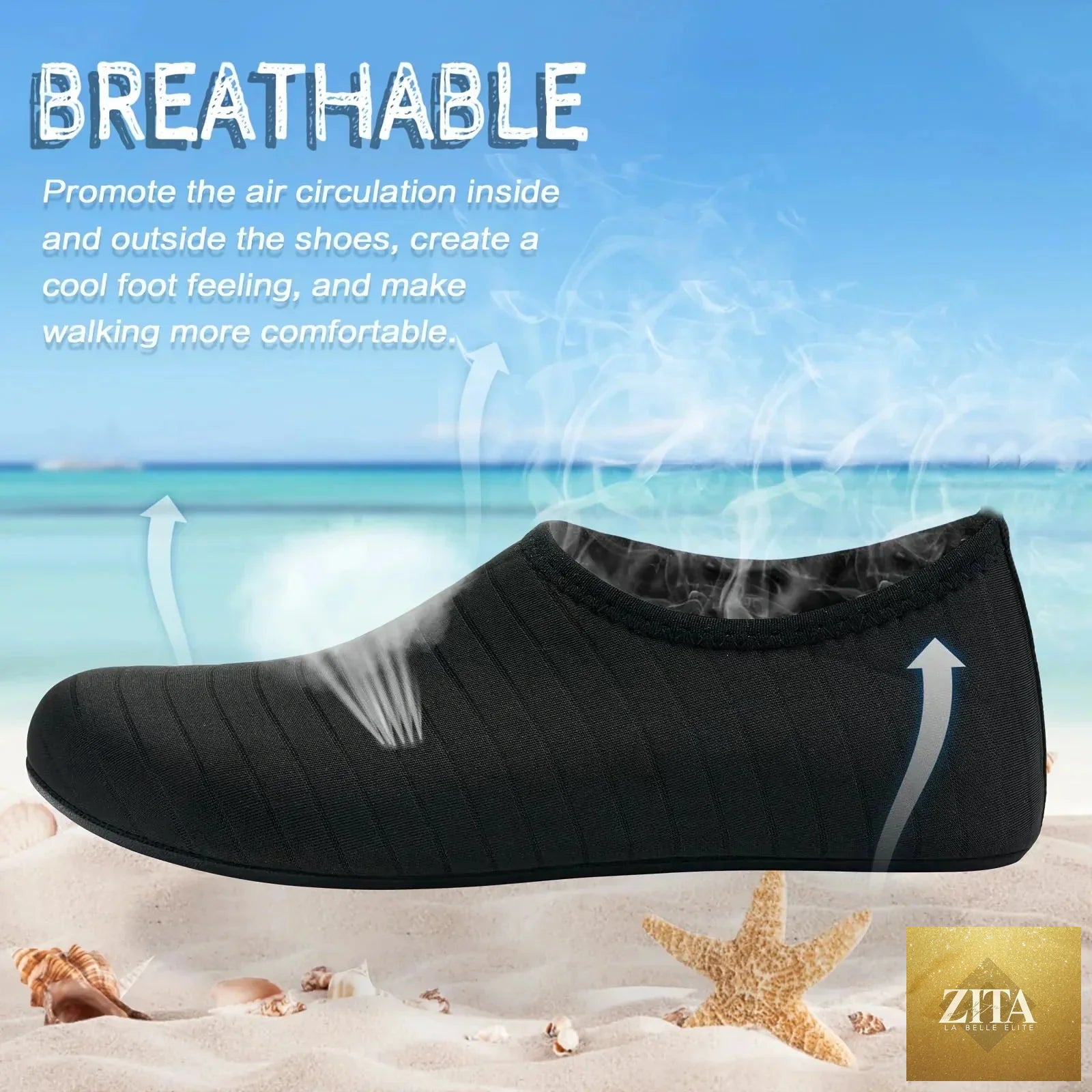 Unisex Quick-Dry Water Shoes | Anti-Slip Barefoot Swim Beach Socks