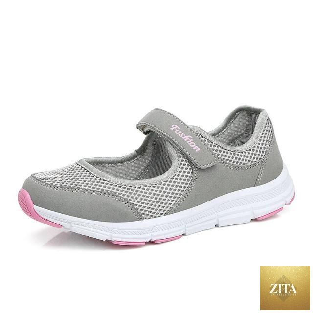 Women Flat Casual Fashion Breathable Mesh Tenis Shoes Women Summer Flat Soft Fashion Lightweight Slip-On Super Light Women Shoes