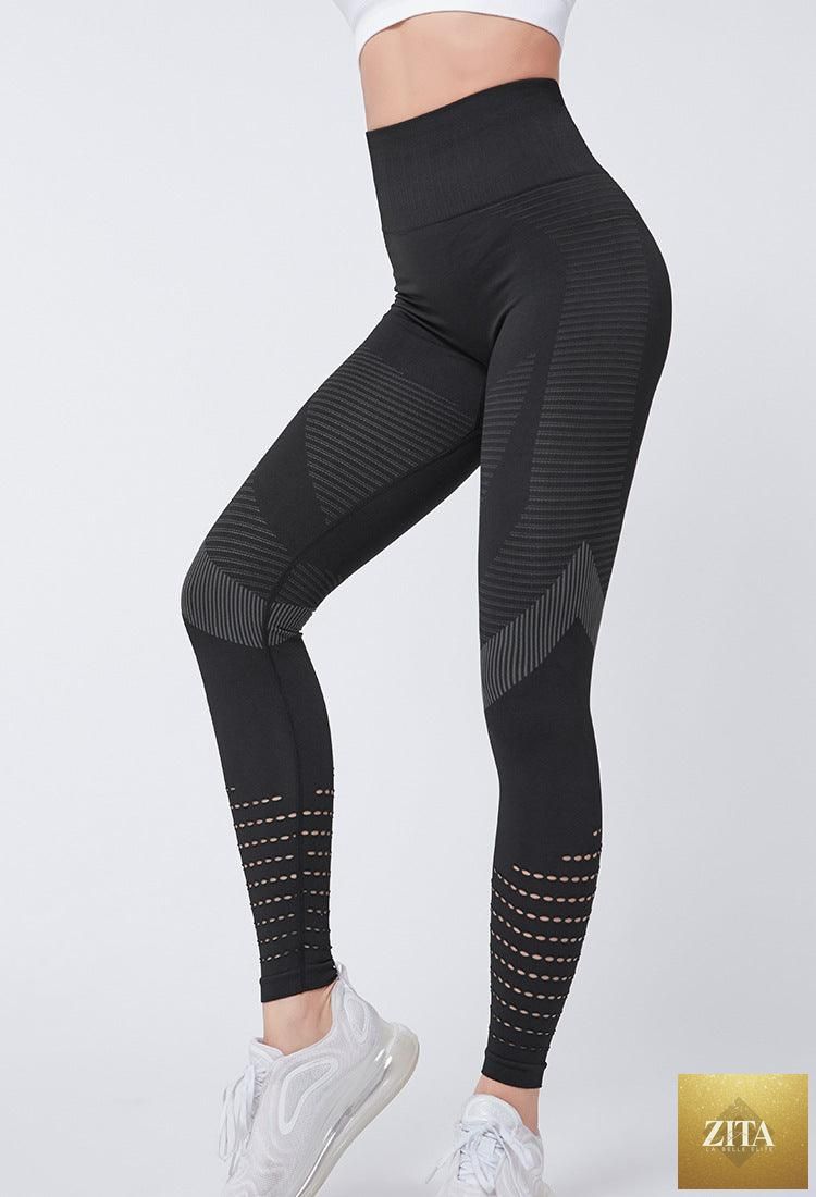 Women Mesh Leggings High Waist Seamless Fitness Leggings Fashion Female Gym Workout Leggings Seamless Gym Running Stylish Tight Athletic Leggings Soft Active Legging For Women