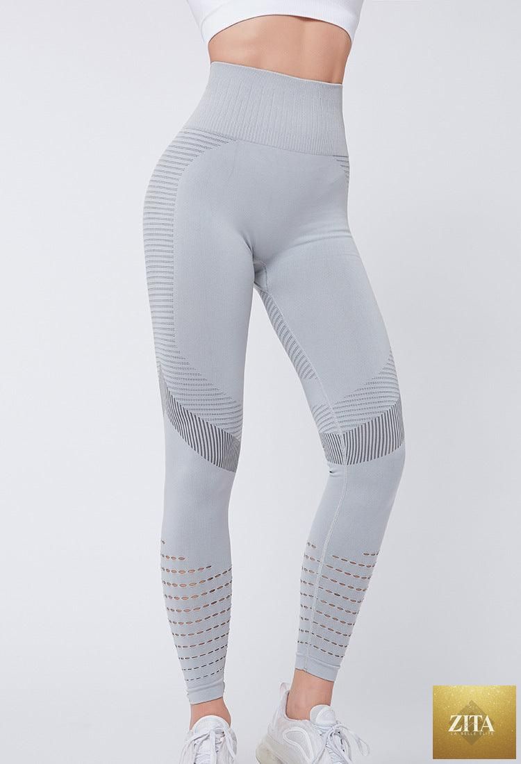 Women Mesh Leggings High Waist Seamless Fitness Leggings Fashion Female Gym Workout Leggings Seamless Gym Running Stylish Tight Athletic Leggings Soft Active Legging For Women