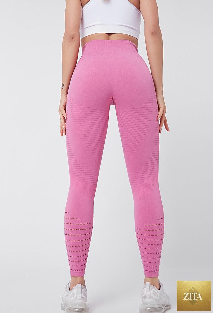 Women Mesh Leggings High Waist Seamless Fitness Leggings Fashion Female Gym Workout Leggings Seamless Gym Running Stylish Tight Athletic Leggings Soft Active Legging For Women