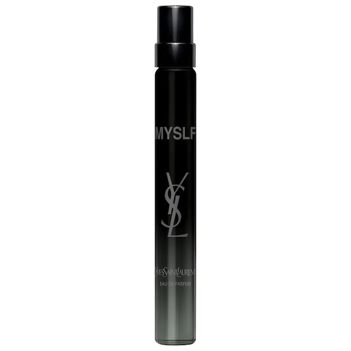 Yves Saint Laurent Myslf men's cologne by Gamer Scents in a 10 mL bottle, featuring elegant packaging and a sleek design.
